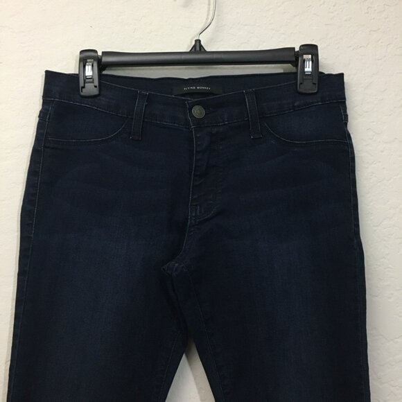 Flying Monkey Jean Womens Skinny Low-Rise Lightweight Size 29x27.5 Stretch Blue - Picture 2 of 11